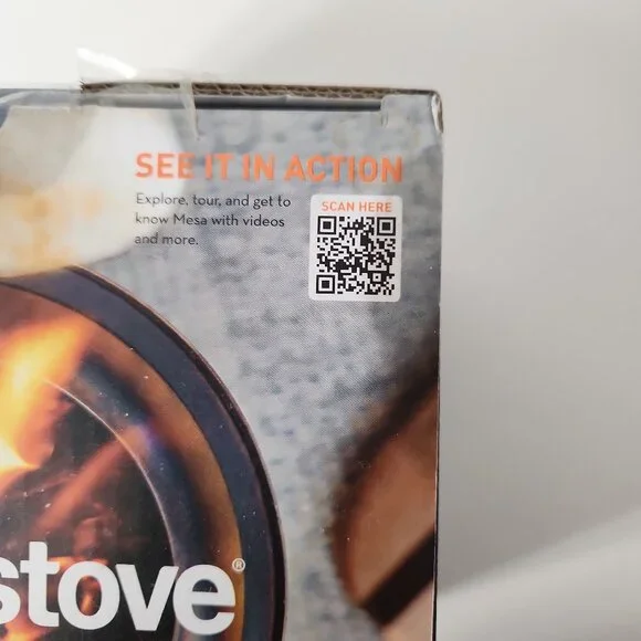 Solo Stove Mesa Tabletop Fire Pit Low Smoke Dual Fuel Water Blue NEW - Picture 7 of 9